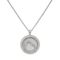 Collier Chopard Collier Pendentif Happy Diamonds Or blanc Diamant 58 Facettes 3292155CN
