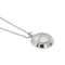 Collier Chopard Happy Diamonds - Collier pendentif cœur en or blanc et diamants 58 Facettes 3292155CN