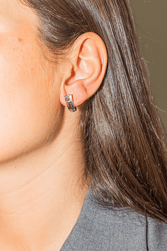 Boucles d'oreilles Guy Laroche Boucles d'oreilles Dormeuses  Or blanc, Or rose 58 Facettes 3298906CN