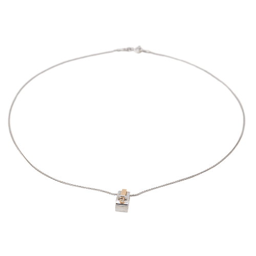 Collier Guy Laroche - Collier en or blanc et or rose 18 carats 58 Facettes 3298907CN