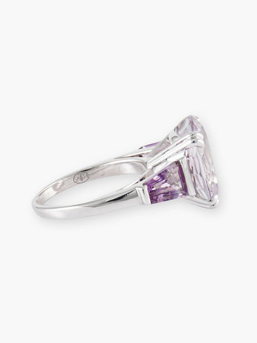 Bague 48 Mauboussin - Bague sertie d’améthyste en or blanc 58 Facettes 130104