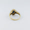 Bague 51 Bague en or jaune 18 carats avec saphir et diamants 58 Facettes 33096