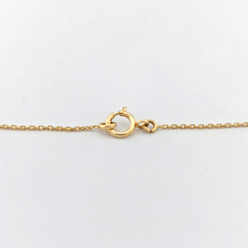 Collier Collier pendentif en or jaune 18 carats et émeraudes 58 Facettes 33142