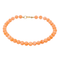 Bracelet Bracelet en or jaune 18 carats et corail peau d’ange 58 Facettes 3318394RV