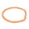 Bracelet Bracelet en or jaune 18 carats et corail peau d’ange 58 Facettes 3318394RV