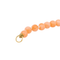 Bracelet Bracelet en or jaune 18 carats et corail peau d’ange 58 Facettes 3318394RV
