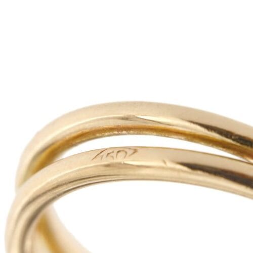 Bague 57 Bague bouquet en or rose 18 kt et rubis 58 Facettes 33247