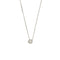 Collier Salvini Corolla - Collier en or blanc 18 kt avec pendentif fleur et diamants 58 Facettes 33258