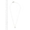 Collier Salvini Corolla - Collier en or blanc 18 kt avec pendentif fleur et diamants 58 Facettes 33258