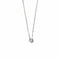 Collier Salvini Corolla - Collier en or blanc 18 kt avec pendentif fleur et diamants 58 Facettes 33258