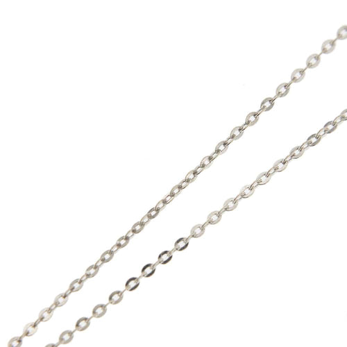 Collier Salvini Corolla - Collier en or blanc 18 kt avec pendentif fleur et diamants 58 Facettes 33258