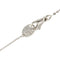 Collier Salvini Corolla - Collier en or blanc 18 kt avec pendentif fleur et diamants 58 Facettes 33258