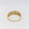 Bague 60 Bague en or jaune 18 carats et aigues-marines taille marquise 58 Facettes 33287