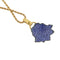 Collier Gabriella Rivalta - Collier en or jaune 18 ct avec rose émaillée 58 Facettes 33328