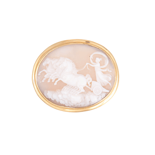 Broche Broche Camée, Le Char de Vénus 58 Facettes DV0032-39