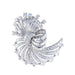 Broche Broche Coquille Diamants Or & Platine 58 Facettes DV0032-33