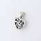 Pendentif Pendentif cœurs en or blanc 18 carats et diamants 58 Facettes 33375