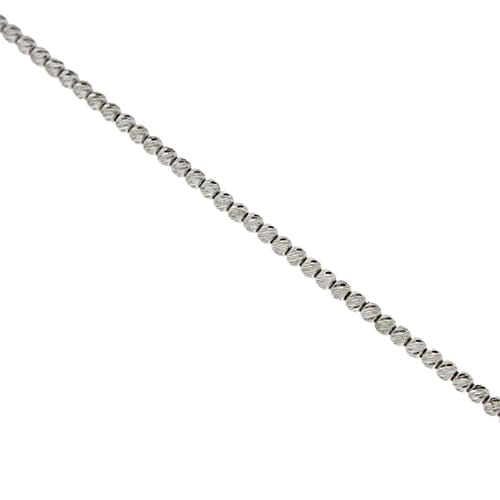 Bracelet Bracelet à billes en or blanc 18 ct 58 Facettes 33399