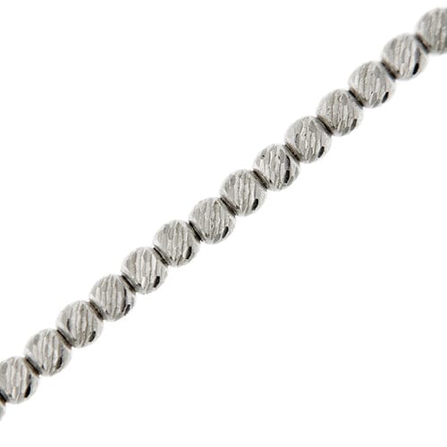 Bracelet Bracelet à billes en or blanc 18 ct 58 Facettes 33399
