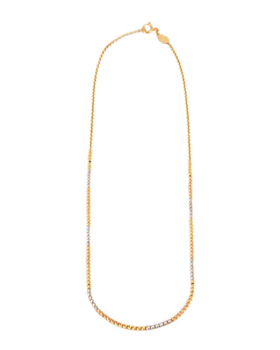 Collier Collier "Yohanne" ras-de-cou en trois ors 18 carats 58 Facettes BO/230004