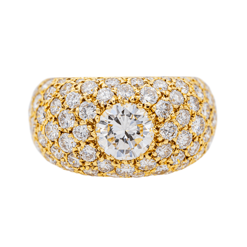 Bague 52 Bague Cocktail Or jaune Diamant 58 Facettes 3349320CN