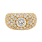 Bague 52 Bague cocktail en or jaune 18 carats et diamants 58 Facettes 3349320CN