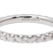 Bague 58 Mauboussin - Alliance américaine en or blanc 18 carats et diamants 58 Facettes 3349636CN