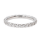 Bague 58 Mauboussin - Alliance américaine en or blanc 18 carats et diamants 58 Facettes 3349636CN