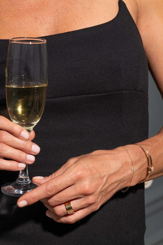 Bracelet Djula Peace & Love - Bracelet en or rose 18 carats et diamants 58 Facettes 3350484CN