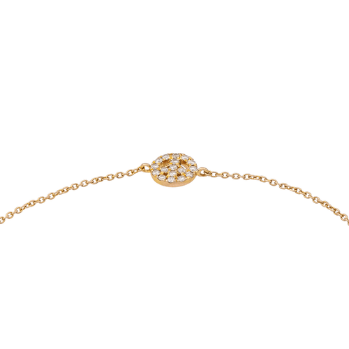 Bracelet Djula Bracelet Peace & Love  Or rose Diamant 58 Facettes 3350484CN