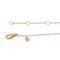 Bracelet Djula Bracelet Peace & Love  Or rose Diamant 58 Facettes 3350484CN