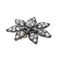 Pendentif Pendentif Fleur Or jaune, Argent Diamant 58 Facettes 3351140CN
