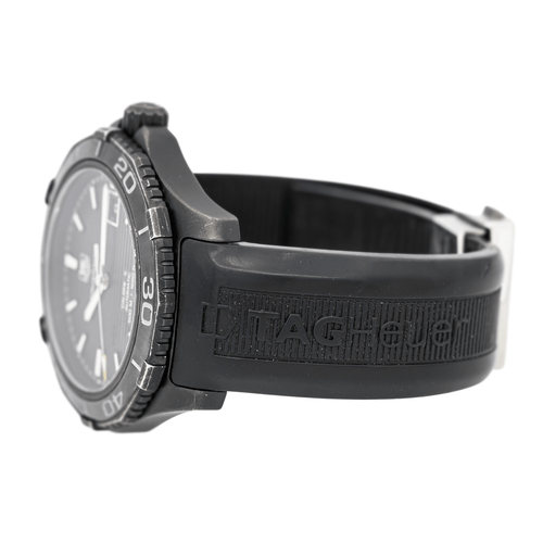 Montre TAG Heuer Aquaracer - Montre en titane et céramique sur caoutchouc 58 Facettes 3352059RV