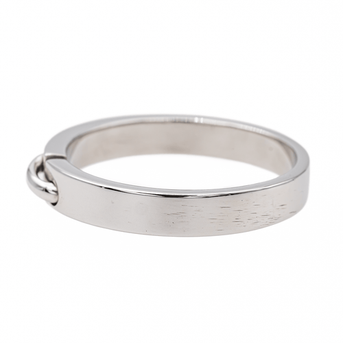 Bague 60 Chaumet Bague Alliance Liens évidence Or blanc 58 Facettes 3356731CN