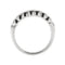 Bague Bague Riviera - Or blanc 18 ct et diamants ovales 1,19 ct 58 Facettes 33658