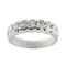 Bague Bague Riviera - Or blanc 18 ct et diamants ovales 1,19 ct 58 Facettes 33658