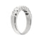 Bague Bague Riviera - Or blanc 18 ct et diamants ovales 1,19 ct 58 Facettes 33658