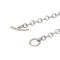 Collier Collier en or blanc 18 carats serti de diamants 58 Facettes 3367681CN