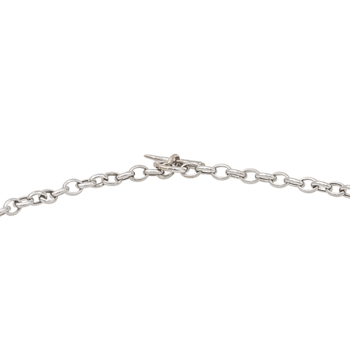 Collier Collier Or blanc Diamant 58 Facettes 3367681CN