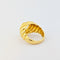 Bague 50 Bague cœur en or jaune 18 carats et citrine 58 Facettes 33706
