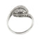 Bague Yukiko - Bague bandeau en or blanc 18 carats et diamants 58 Facettes 33708
