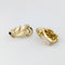 Boucles d'oreilles Boucles d’oreilles - Motif végétal en or jaune 18 carats, diamants et saphirs 58 Facettes 33712
