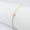 Bracelet Bracelet solitaire en or jaune 18 carats et diamant 58 Facettes 33746