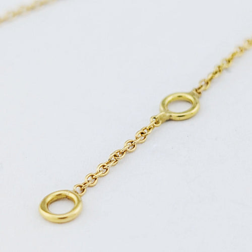 Bracelet Bracelet solitaire en or jaune 18 carats et diamant 58 Facettes 33746