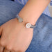 Bracelet BULGARI - Bracelet ouvert or gris et diamants 58 Facettes DV0227-1