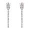 Boucles d'oreilles Boucles d'oreilles Pendantes Or blanc Diamant 58 Facettes 3376674CN