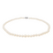 Collier Collier Perle Or blanc Perle, Saphir 58 Facettes 3376725CN