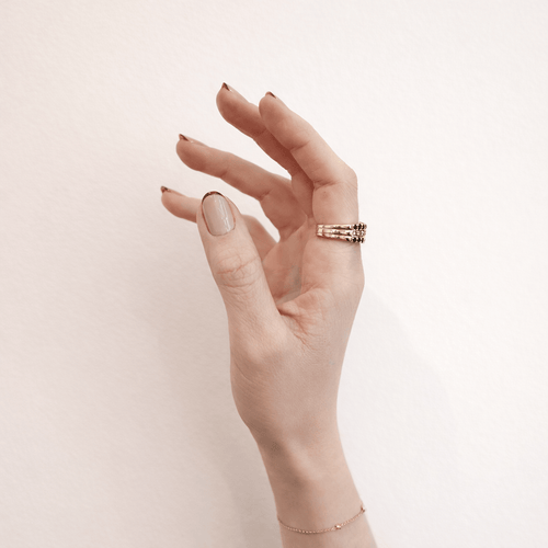 Bague 55 Bague en or jaune 18 carats sertie de diamants et saphirs 58 Facettes 33775