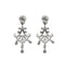 Boucles d'oreilles Boucles d’oreilles pendantes chandelier en or blanc 18 kt et diamants 58 Facettes 33777O