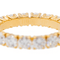 Bague 52 Bague Alliance américaine Or jaune Diamant 58 Facettes 3384911CN
